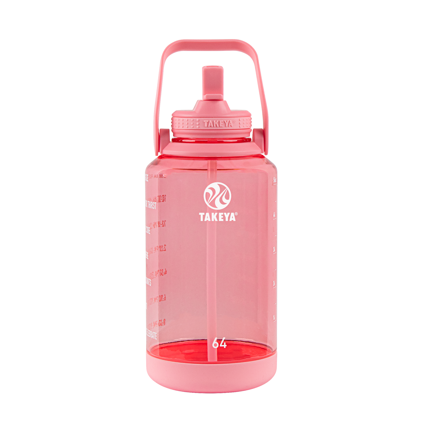 tritan-motivational-water-bottle-with-straw-lid-g8 54143-Tritan-Straw-Motivational-64-FlutterPink-front.png