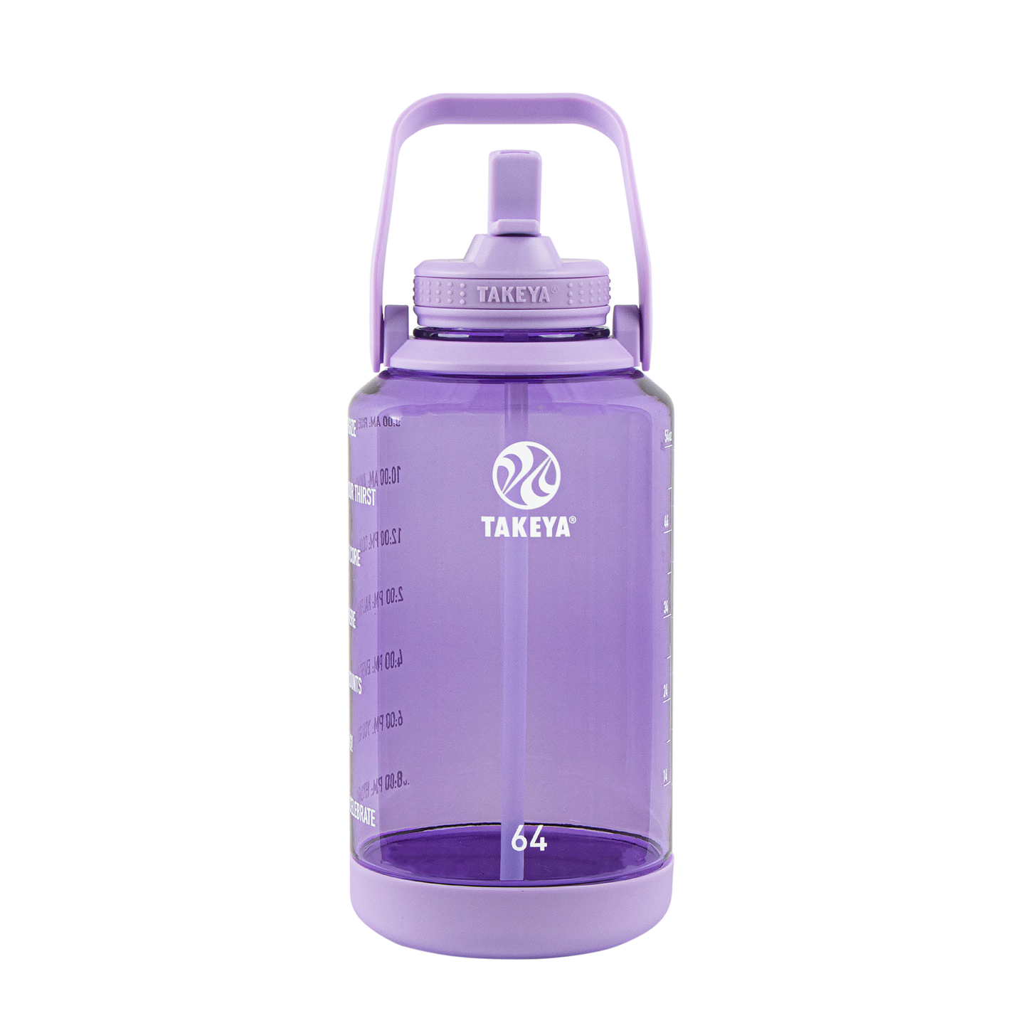 tritan-motivational-water-bottle-with-straw-lid-g8 54144-Tritan-Straw-Motivational-64-VivacityPurple-front.png