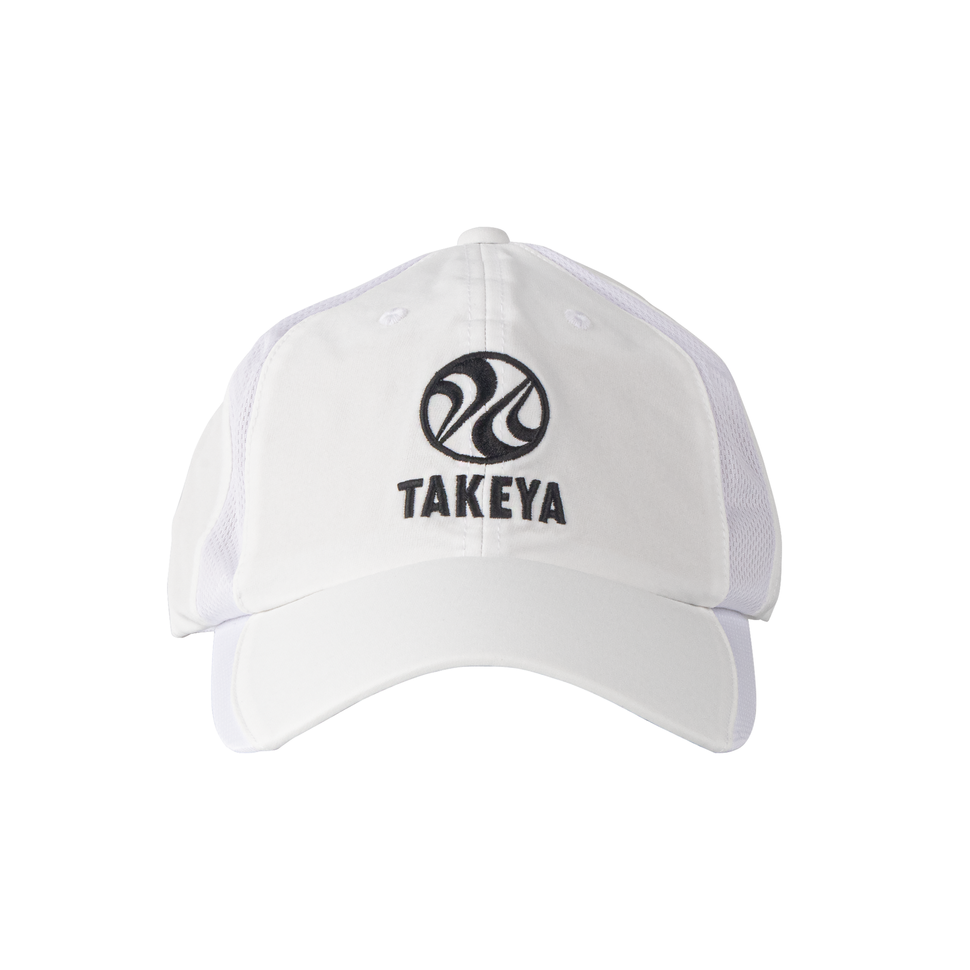 takeya-sport-vented-adjustable-hat-e5 97285-TK-PB-Hat-White-Front.png